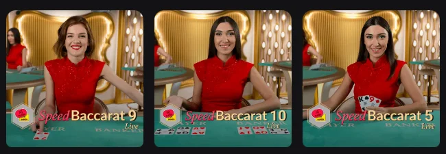 Baccarat Live Games