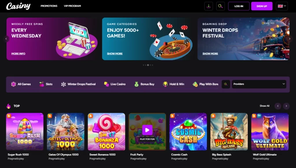 Casiny Official Online Website