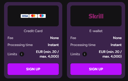 Casiny Casino Payments