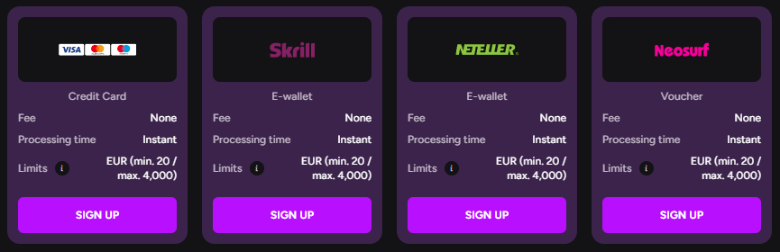 Casino Casiny Payment Operations